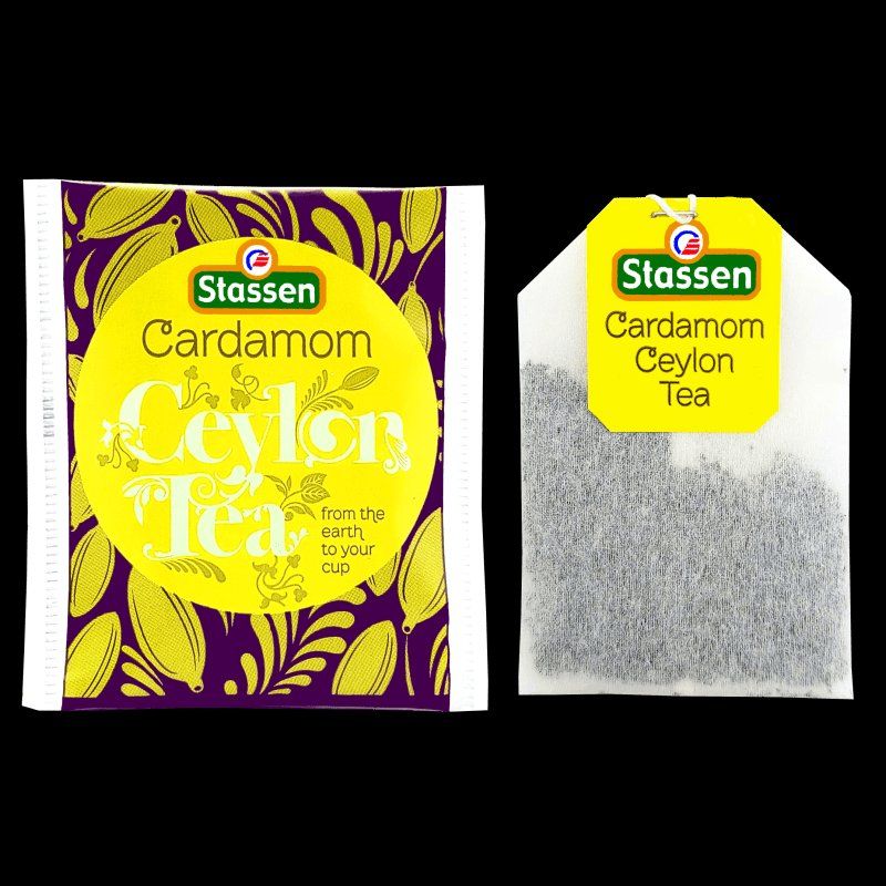 Cibi & Specialità: Stassen - Cardamom Tea - Gastro-Teebeutel – Nuovo e nell'imballaggio originale da Gampelen venduto da Geschenkxy 2