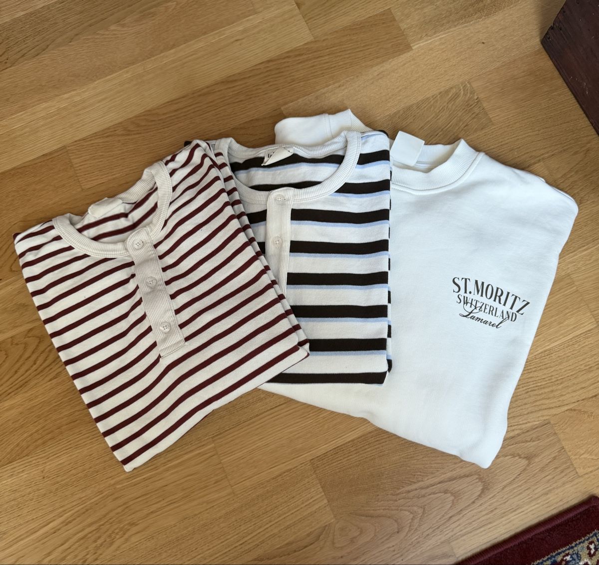 Lamarel Lotti di vestiti: Lamarel 2 Shirts / St. Moritz Pullover – Nuovo (secondo la descrizione) da Langenthal venduto da Loeffel89