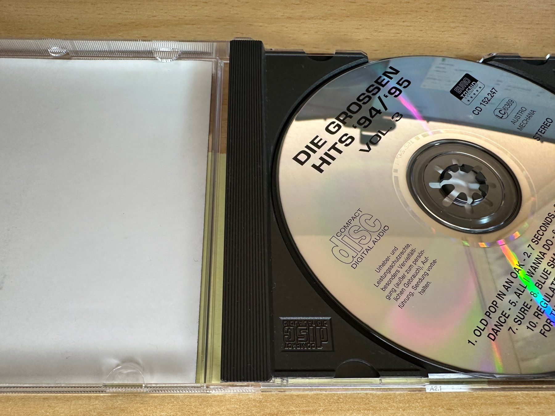 CD: Super Cover Version - The Hits Collection '94/'95 Vol. 3 – Usato da Rikon im Tösstal venduto da Alpenmutz 2