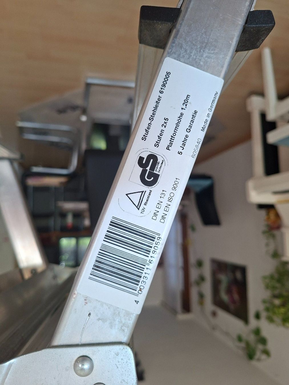 Echelles: Stufenleiter Alu, 5-stufig – D'occasion à Dinhard par Media210 2