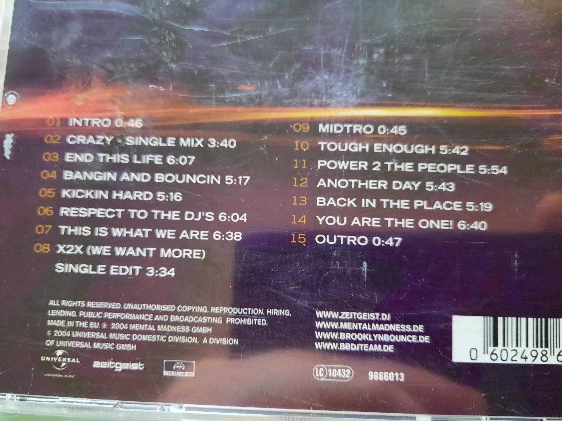 CDs: CD Brooklyn Bounce - E-pect The Un-x-epected – Gebraucht aus Pully von bro_n52j 2