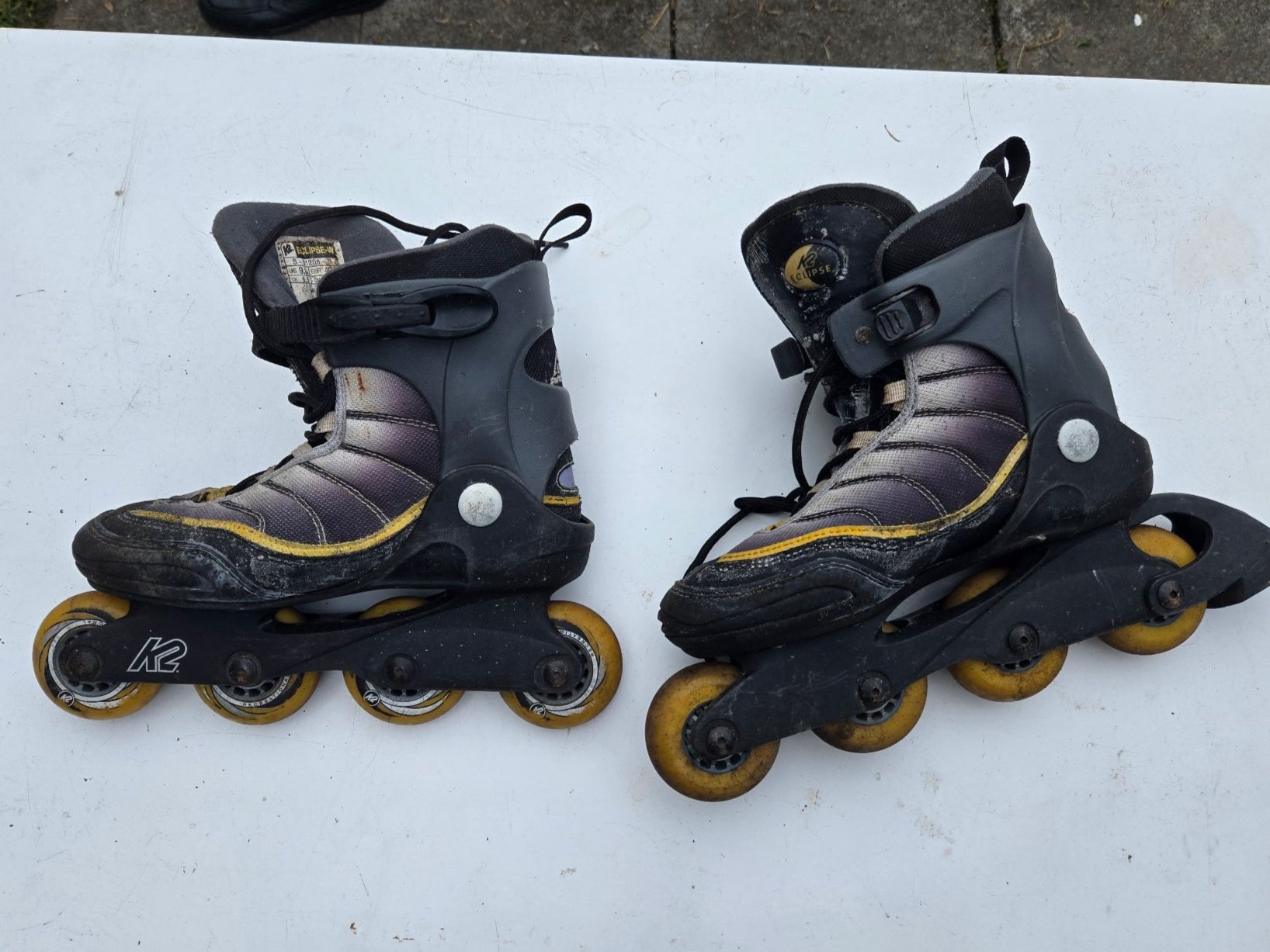 Pattini in linea & Pattini a rotelle: K2 Inlineskates, Rollschuhe, gebraucht – Usato da Delémont venduto da mvl_l76c