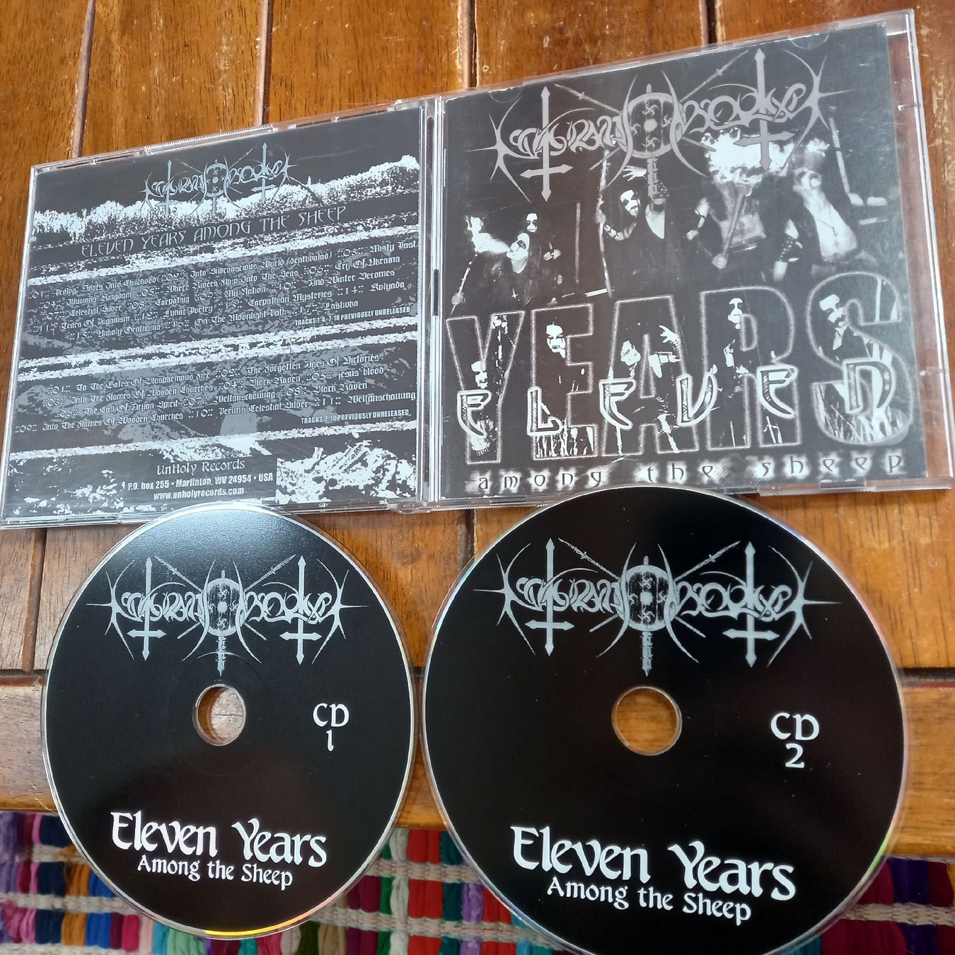 CD: nokturnal Mortum- eleven...(2 cd) – Usato da St-Cergue venduto da VeganWarrior