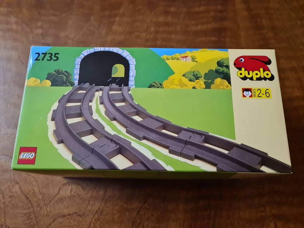 LEGO® DUPLO® 2735 6 rails courbes - Lego - Achat & prix