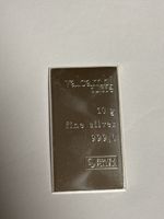 Valcambi Silberbarren 10g