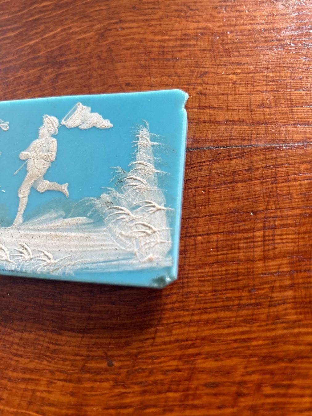 Tutte le decorazioni: Schneemalerei Böhmen Glas Bild – Usato da Riedholz venduto da Frettchen63 6