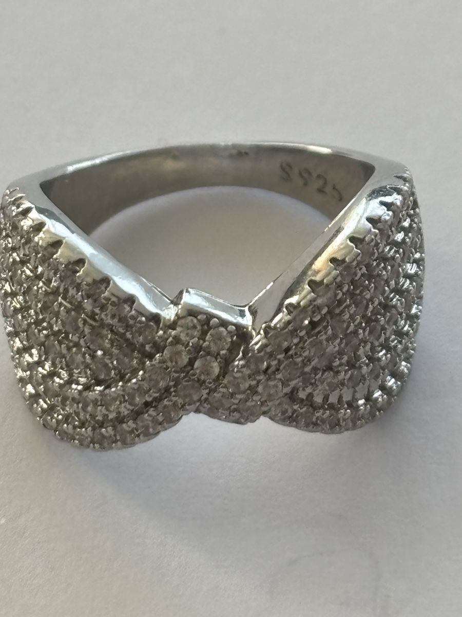 Anelli: Funkelnder Ring Silber 925 , neuwertig ✨ – Usato da Langnau am Albis venduto da flusspflege 4