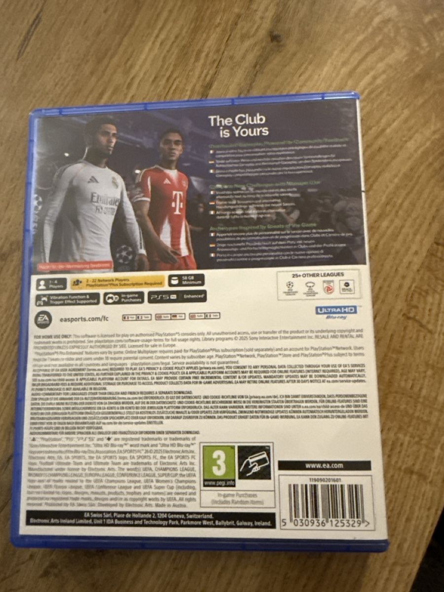 Sony Spiele: Fc 26 – Neu (gemäss Beschreibung) aus Plasselb von val_6dkn 1