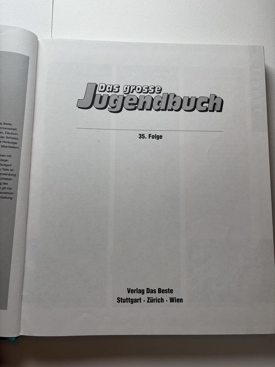 Libri: Das große Jugendbuch - 35. Folge – Nuovo (secondo la descrizione) da Meggen venduto da BookRevivals 1