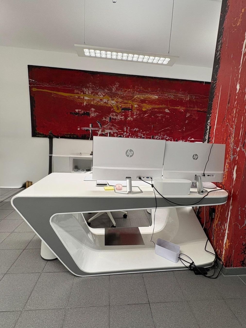 Bureaux: Bureaux blanc brillant – D'occasion à Vernier par bis_xs6r 1
