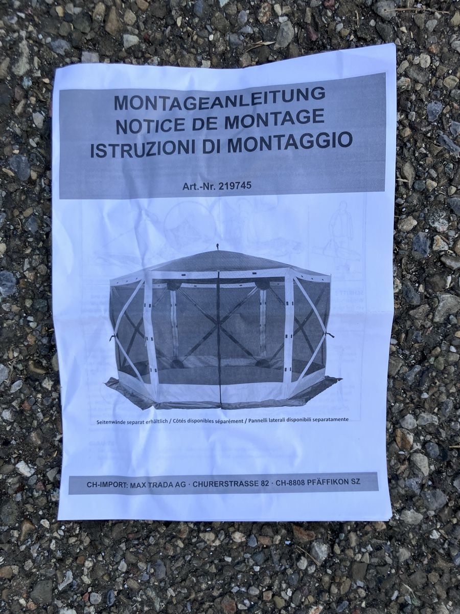 Tende & Padiglioni: Sonnenzelt – Nuovo e nell'imballaggio originale da Rikon im Tösstal venduto da Hanniman 1