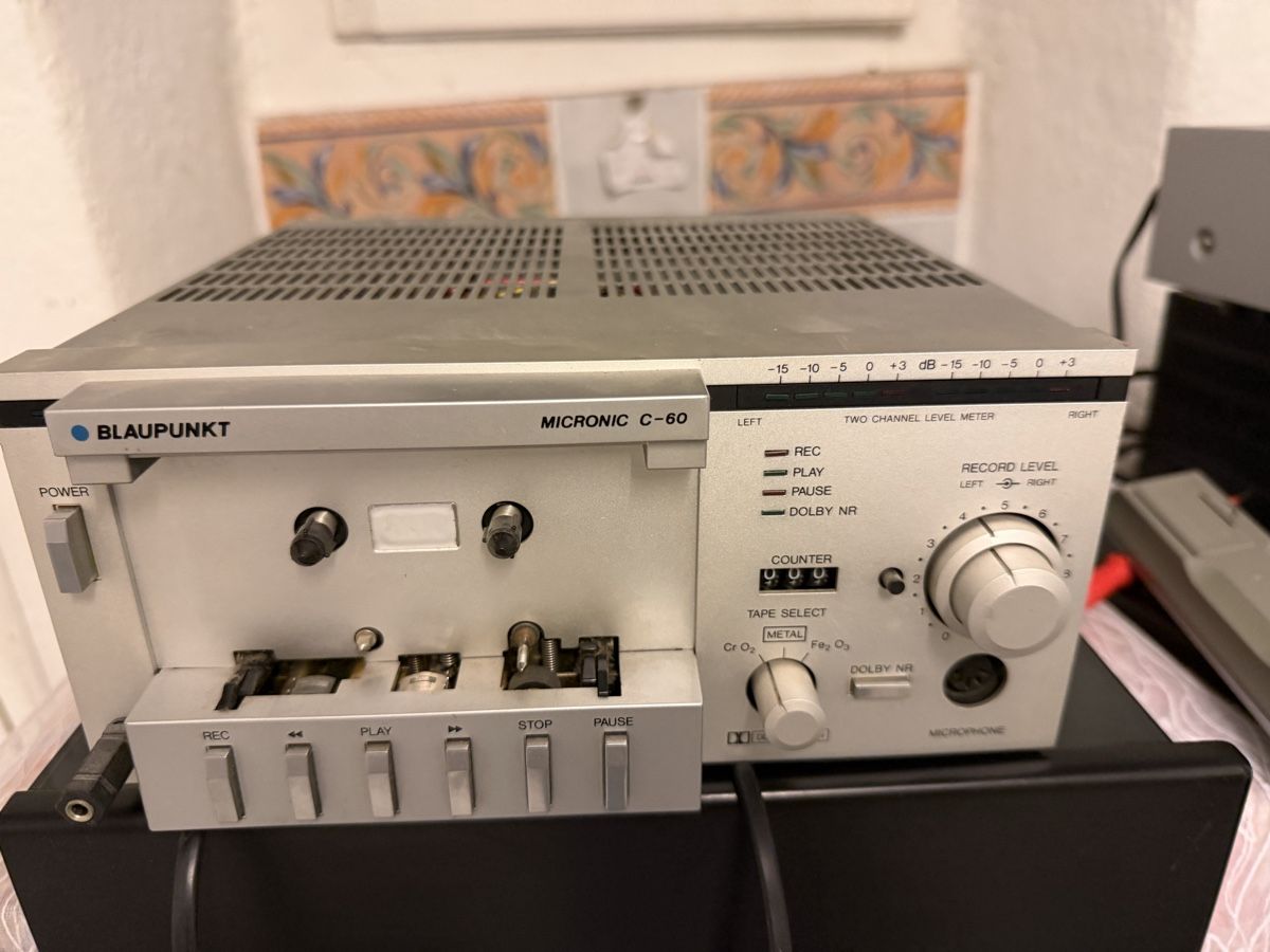 Blaupunkt Registratori: Blaupunkt RC-60 seltene Tapedeck – Difettoso da Trimbach venduto da SABO-61 5