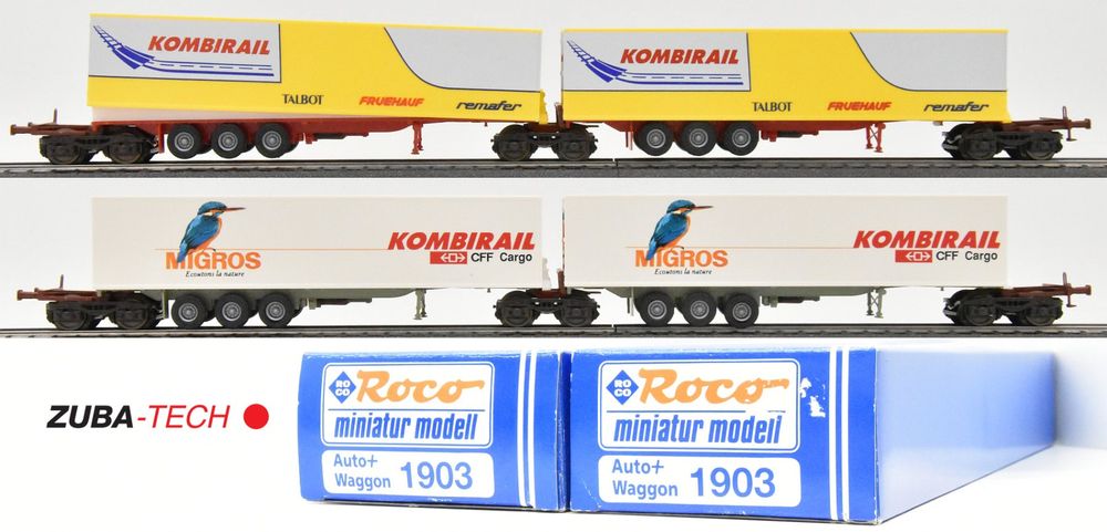 Roco 1913 Kühlwagen Kombirail / Migors im Kanton Zürich