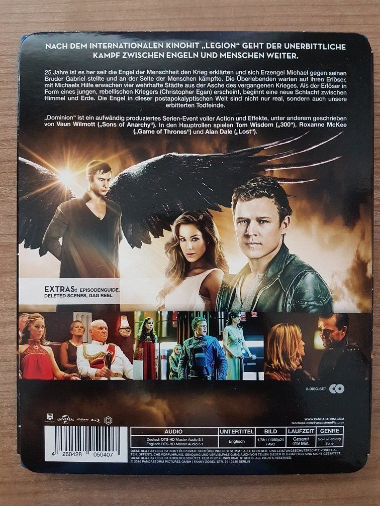 Tutti i DVDs: Dominion - Staffel 1 – Usato da Winterthur venduto da Men_in_black 1