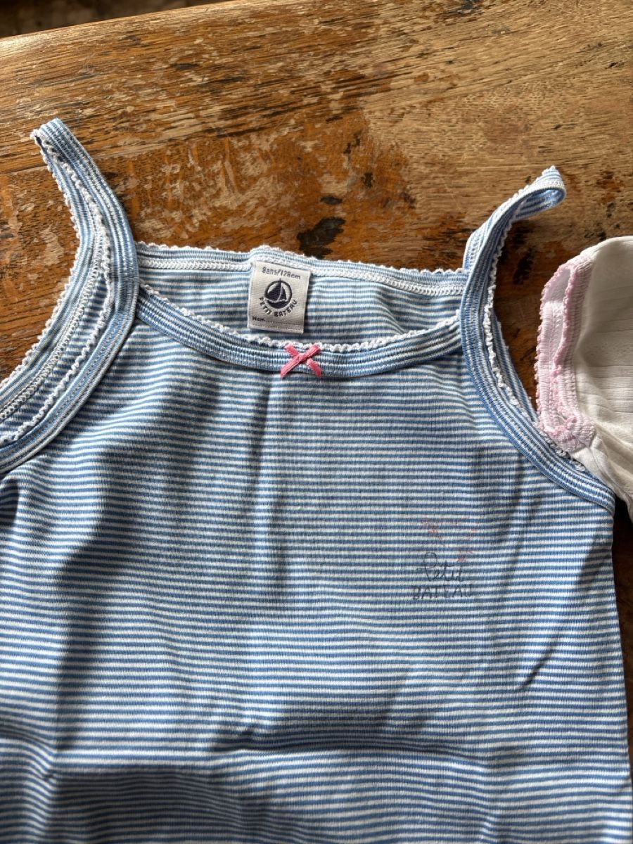 Petit Bateau Biancheria intima: Petit Bateau Unterhemd gr 126 – Usato da Evilard venduto da Anna0135 1
