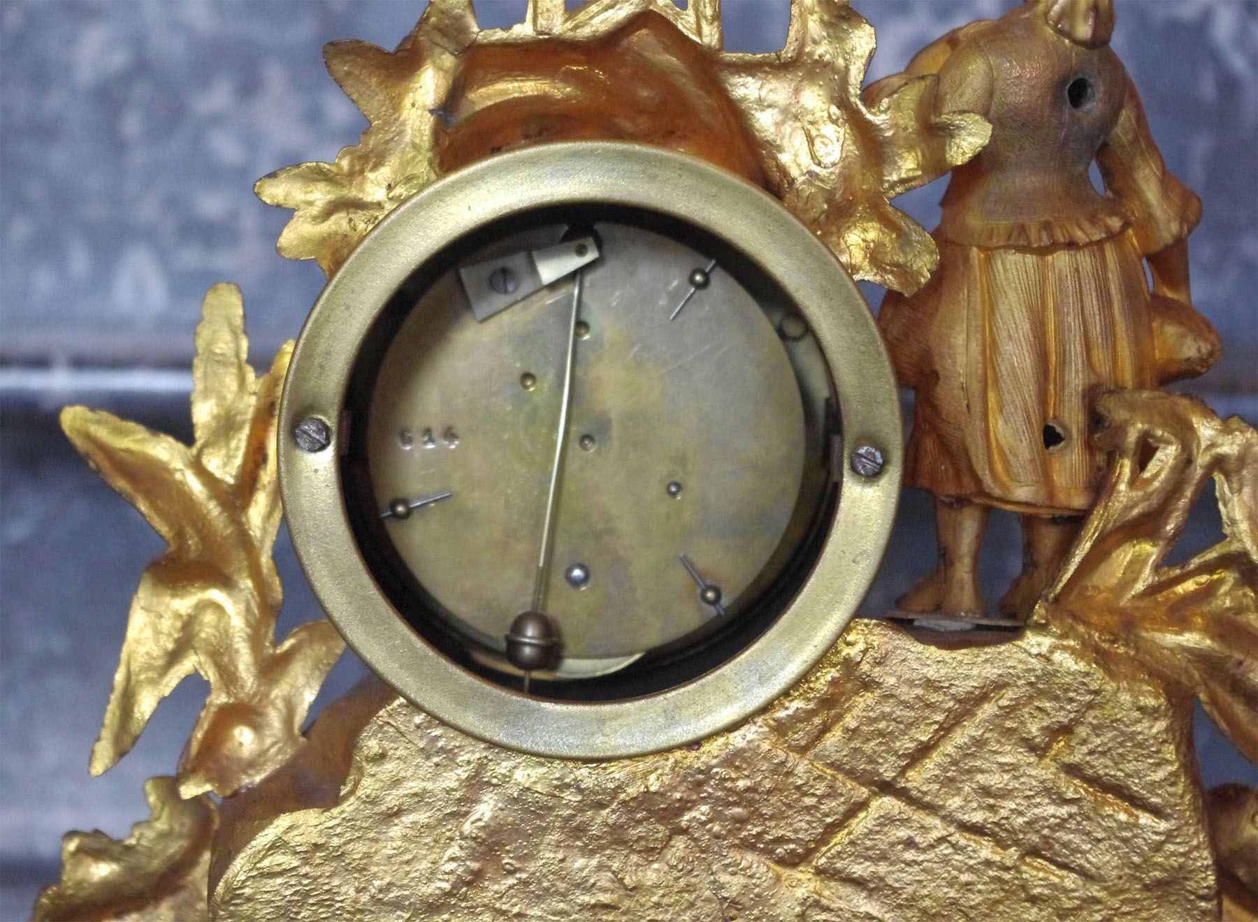 Orologi da terra & Orologi da parete: antike Pariser Kamin-/Buffet-Pendeluhr – Usato da Meggen venduto da Trouvaillen 9