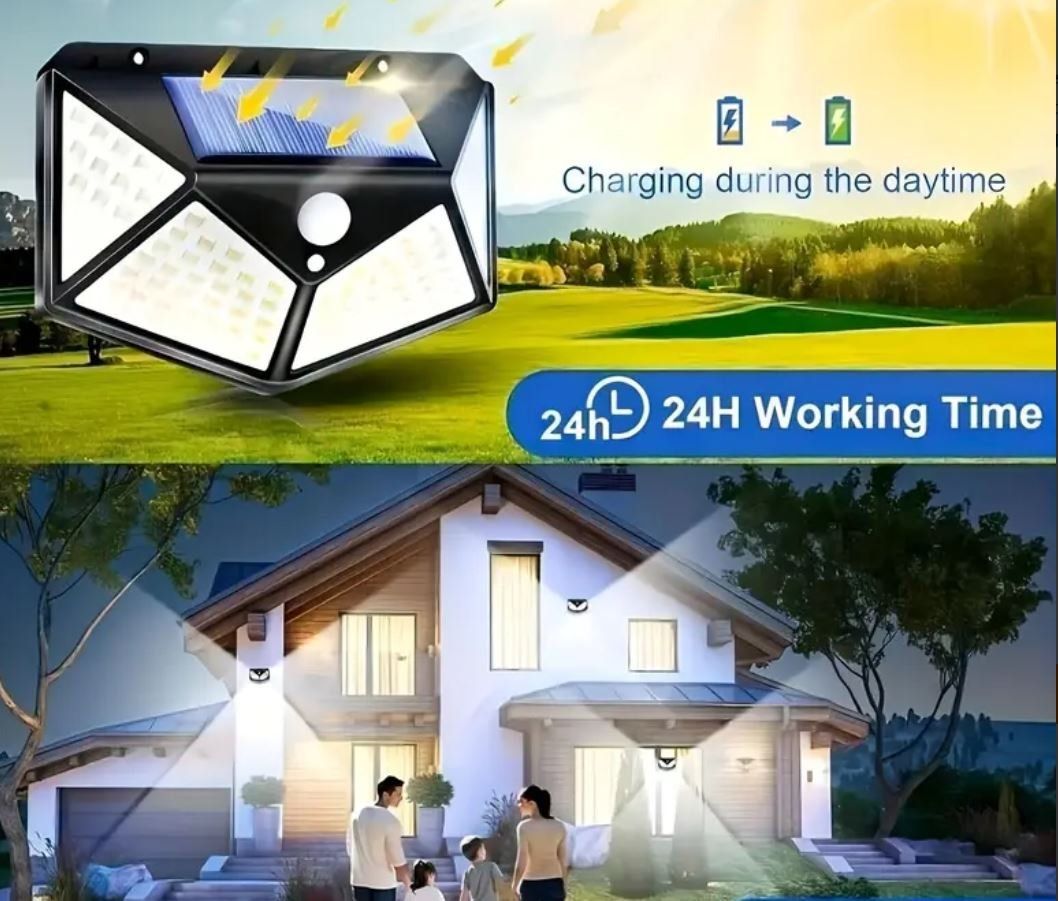 Lampen: Solarlampe LED mit Bewegungssensor – Neu und originalverpackt aus Langenbruck von Gumsi 1