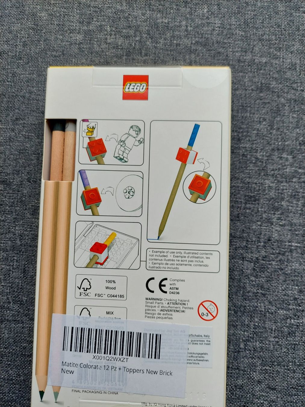 Penna & Evidenziatori: Lego Buntstifte 12-er-Set – Nuovo e nell'imballaggio originale da Beckenried venduto da Havacola 3