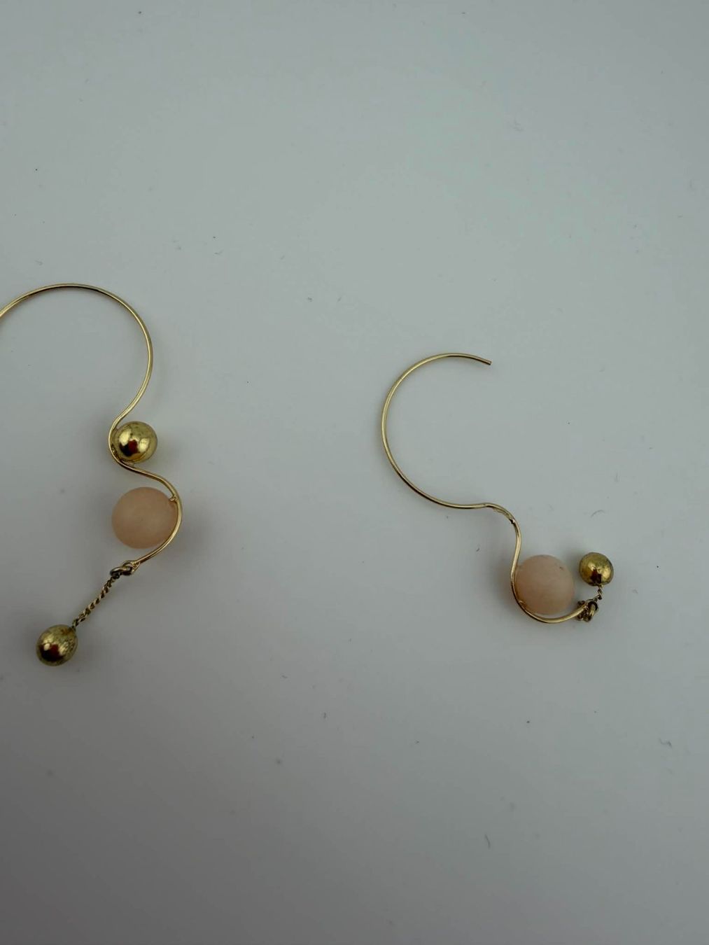 Ohrringe & -stecker: Elegante Ohrringe mit Pfirsichperle🌸 – Gebraucht aus Riehen von edu_92w7 1