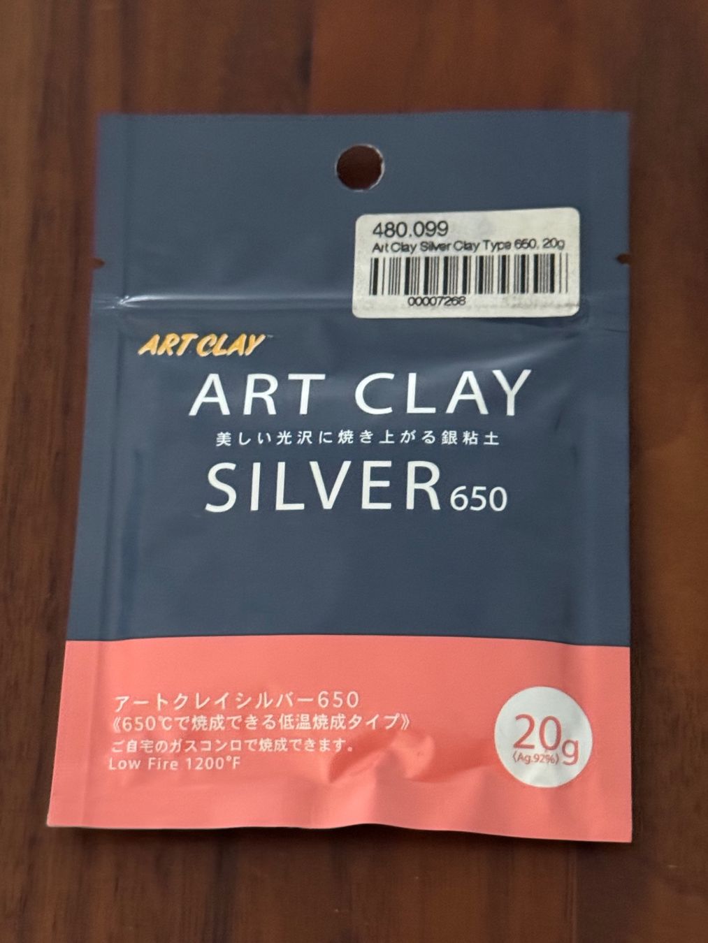 Materiale per modellare: 80g Art Clay Silver Modelliermasse – Usato da Kaiseraugst venduto da Drasa 2