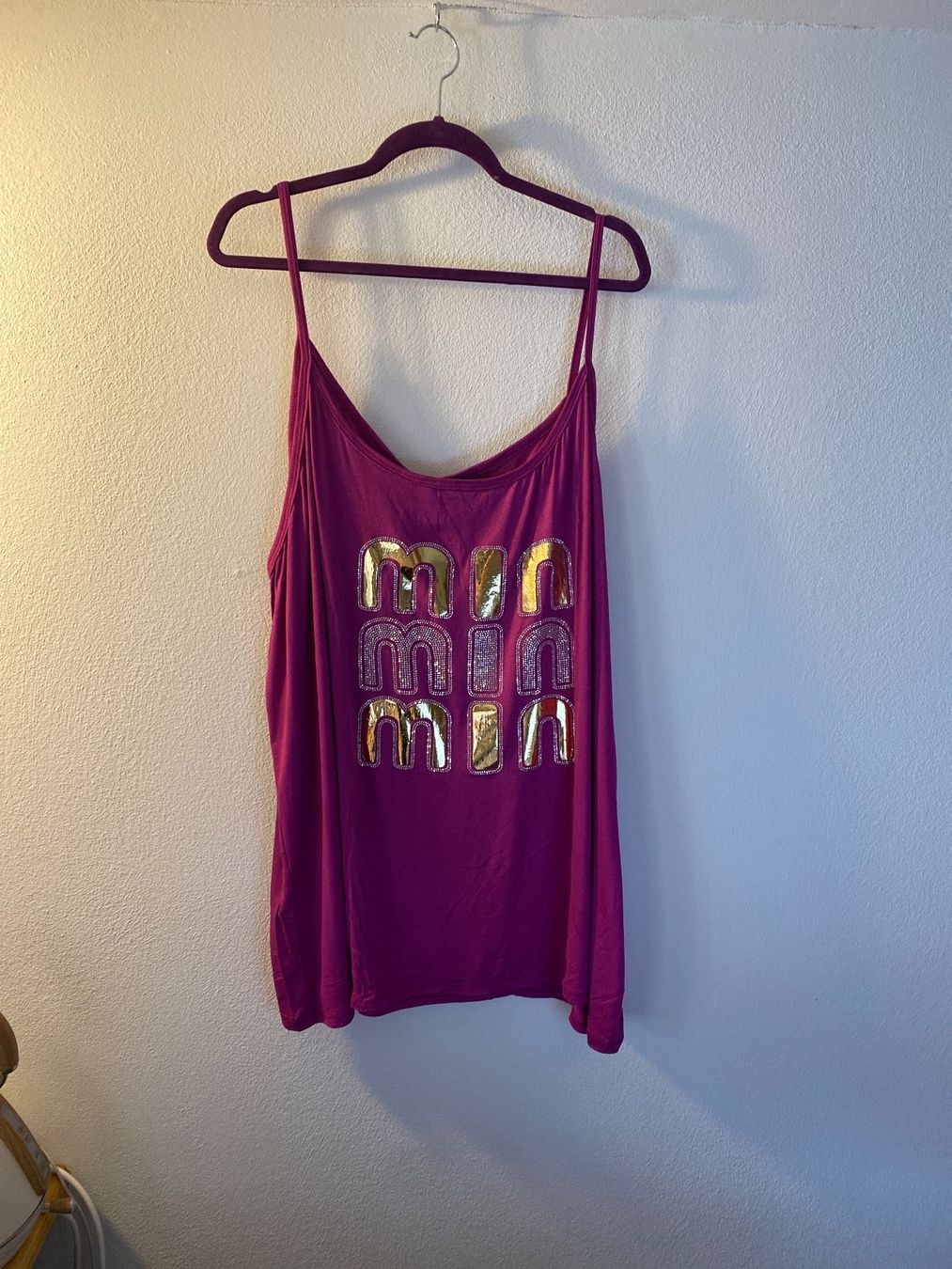 Top: TRÄGER TOP DAMEN-LILA – Usato da Meienried venduto da ManuelaBoutique