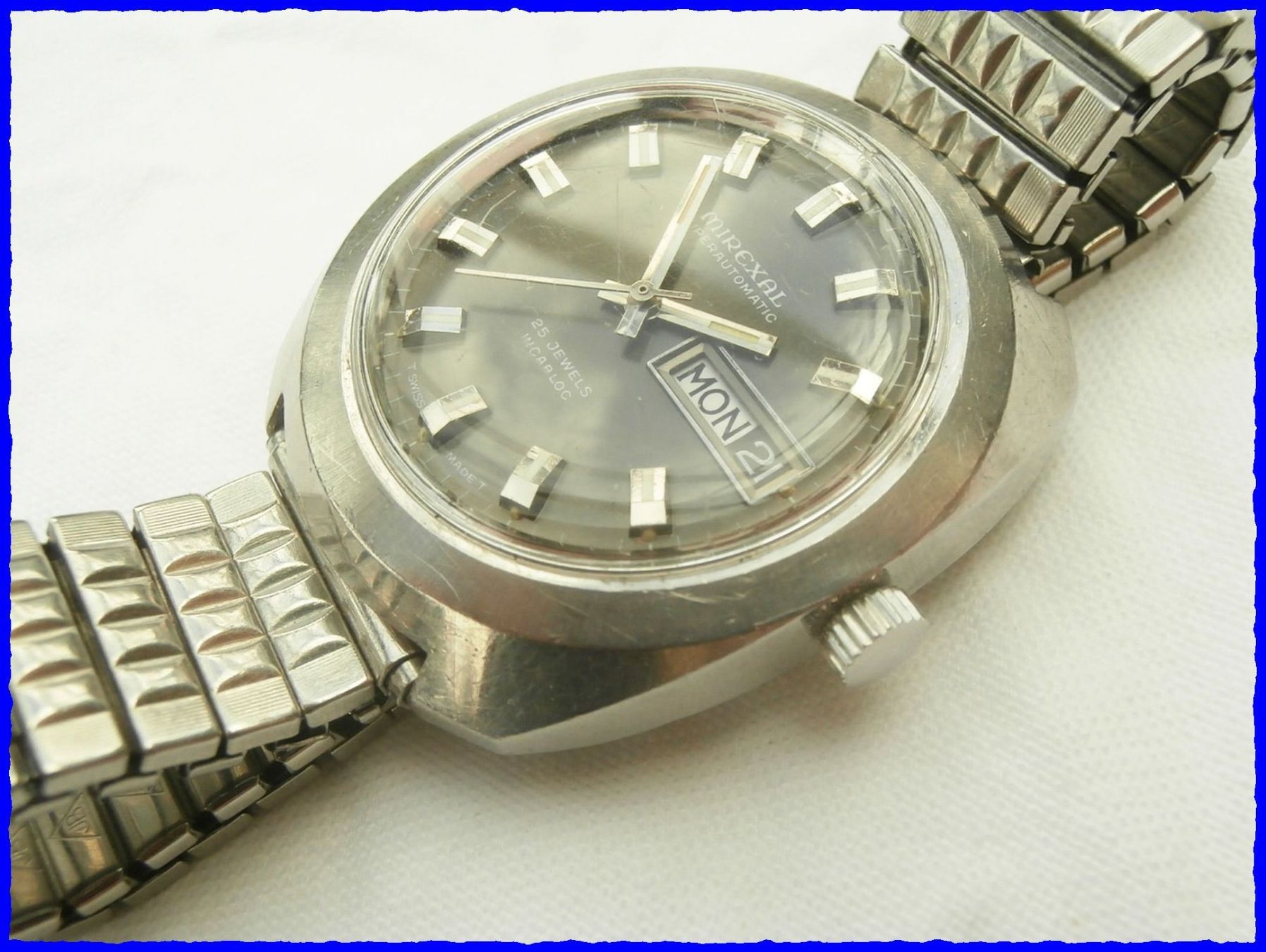 Mirexal Orologi: MIREXAL Superautomatic Day/Date Herrenuhr - Top Zustand – Usato da Worblaufen venduto da Re_mo81