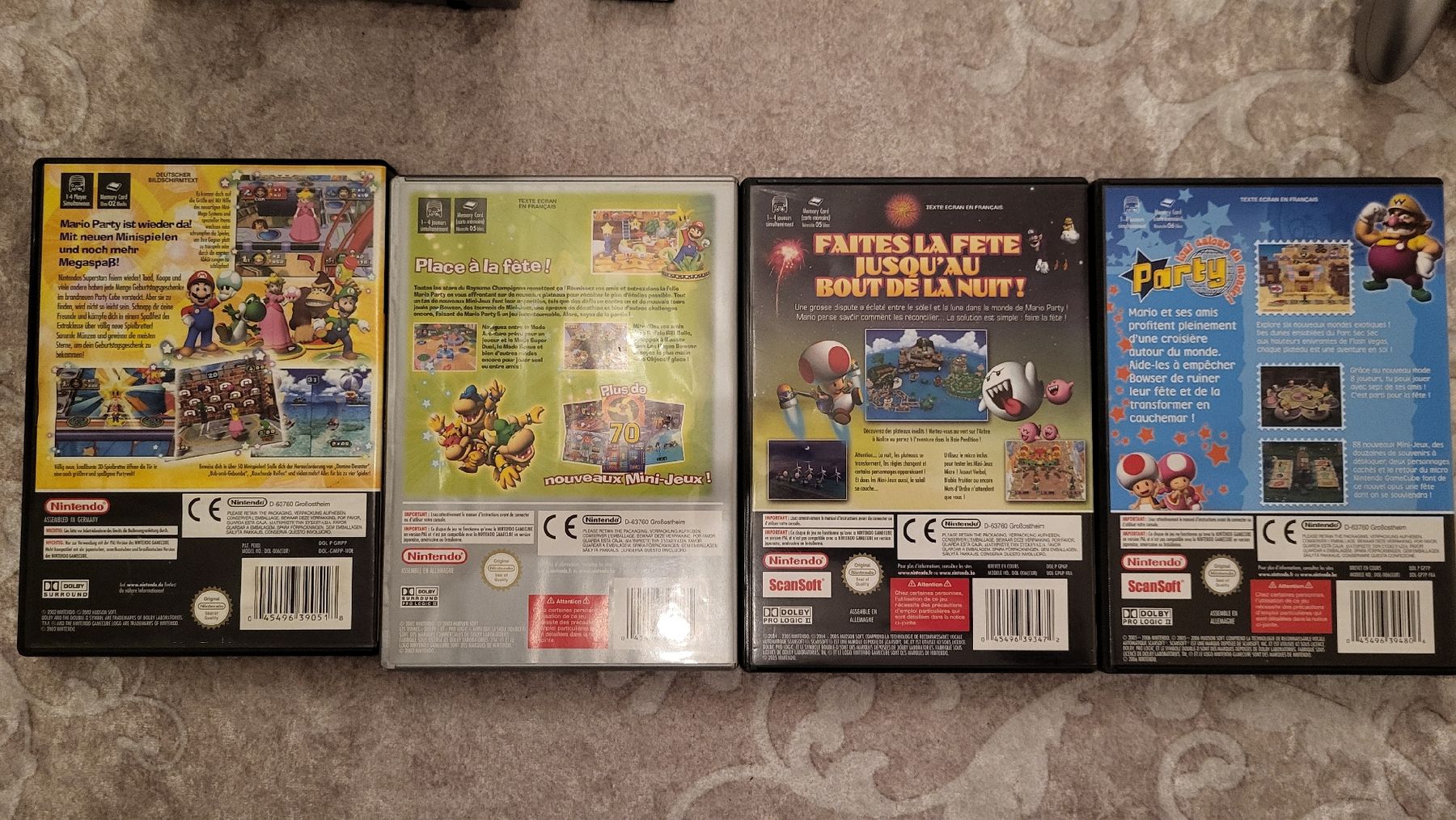 Nintendo Console: Nintendo Gamecube ,Mario Party 4-7 Kompl.set ! – Nuovo (secondo la descrizione) da Biel/Bienne venduto da Retrohr 5