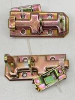 2 Stück Schlossriegel 80x35mm