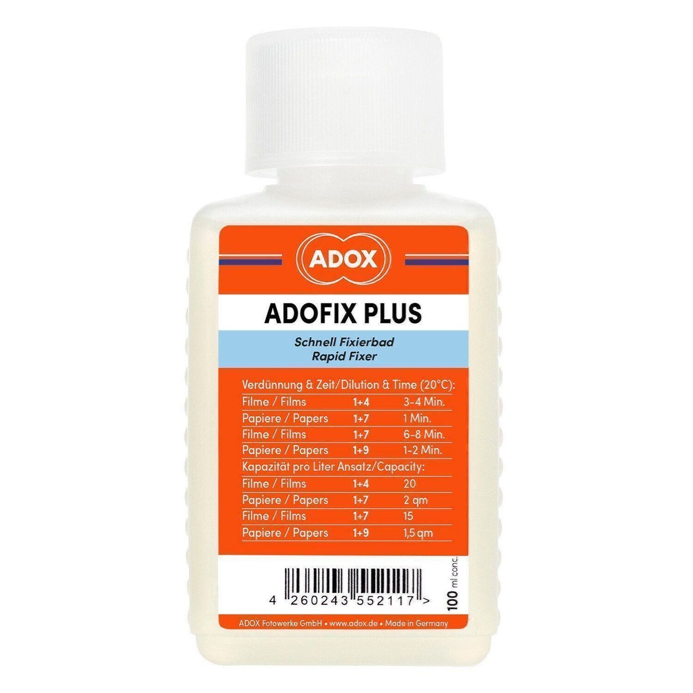 Laboratorio & Camera oscura: ADOX NEUTOL ECO  ADOFIX Plus Express Kit – Nuovo e nell'imballaggio originale da Halden venduto da TopFoto 1