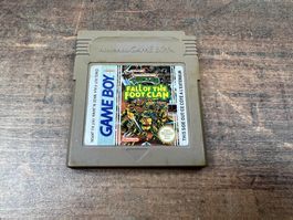 Turtles Fall of the foot clan Nintendo Gameboy Spiel
