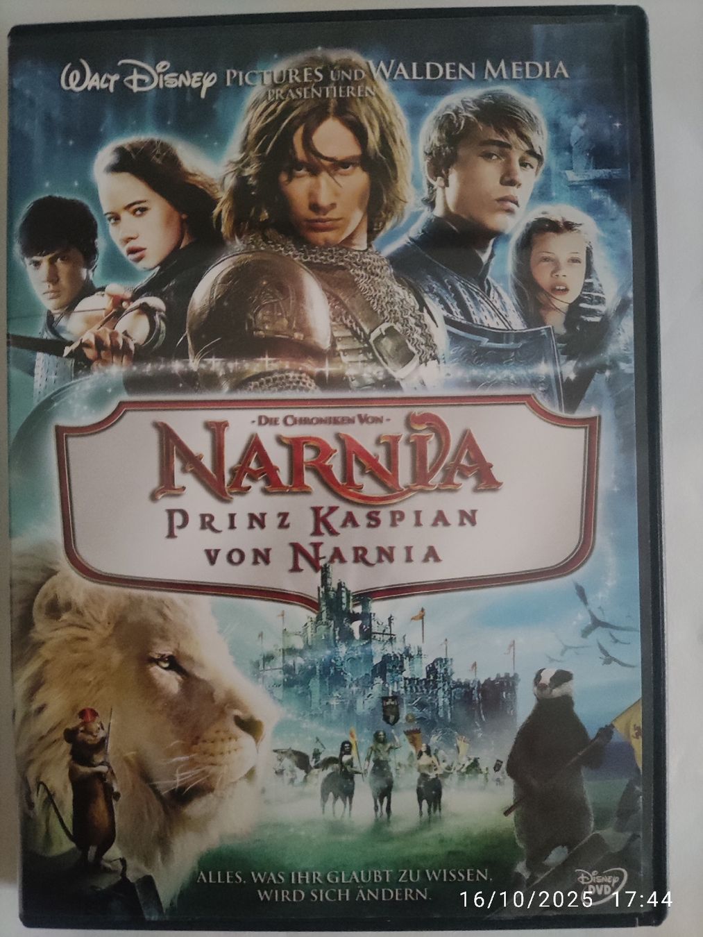 Tutti i DVDs: Prinz Kaspian von Narnia: DVD – Usato da Basel venduto da Alacant