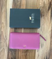 Braun Büffel Damen Leder Portemonnaie in Fuchsia (unbenutzt)