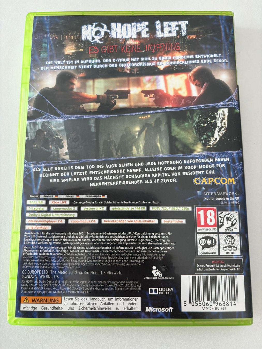Giochi: Resident Evil 6 (XBOX 360) – Usato da Herisau venduto da Seyashop1 2