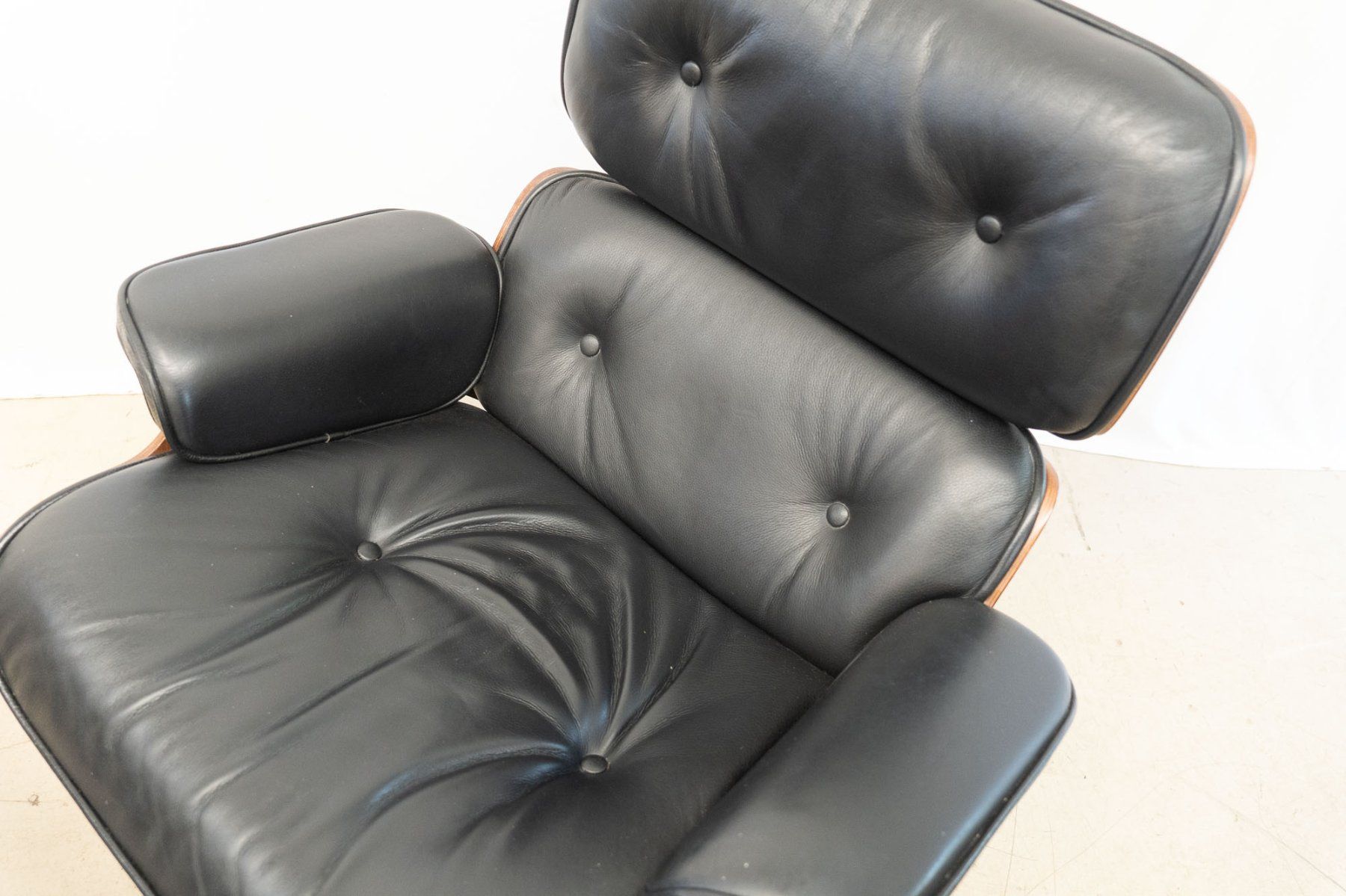 Poltrone: Cofemo Loungesessel mit Hocker, Leder Topzustand- Ref. 08/27 – Usato da Au ZH venduto da BrockiAu 6