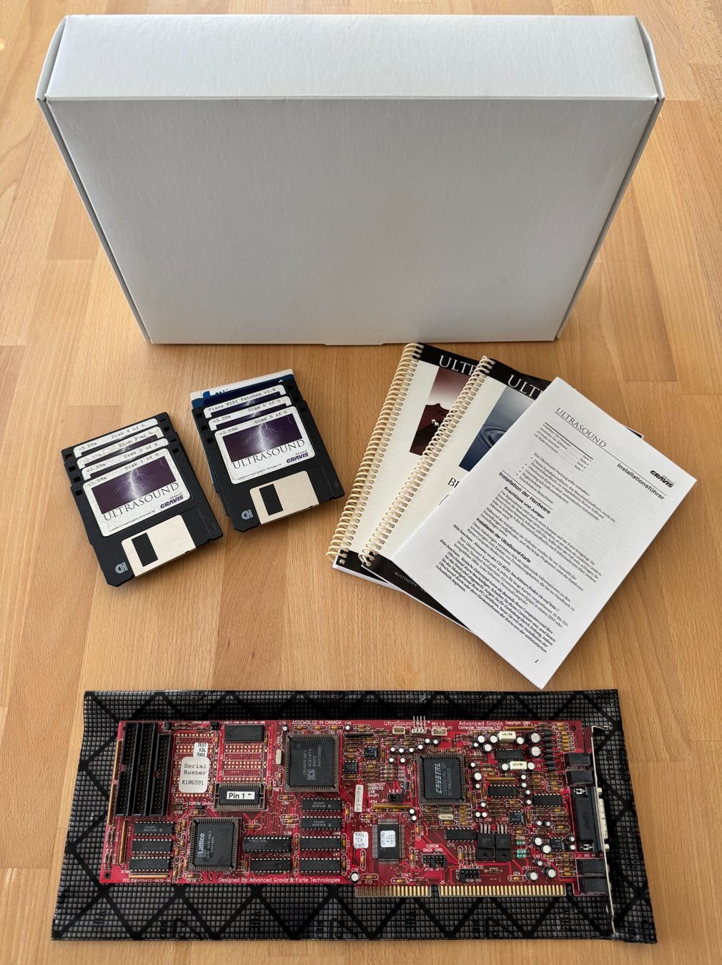 Schede audio: Gravis Ultrasound Max Rev. 1.8 – Usato da Dübendorf venduto da Digitalxs