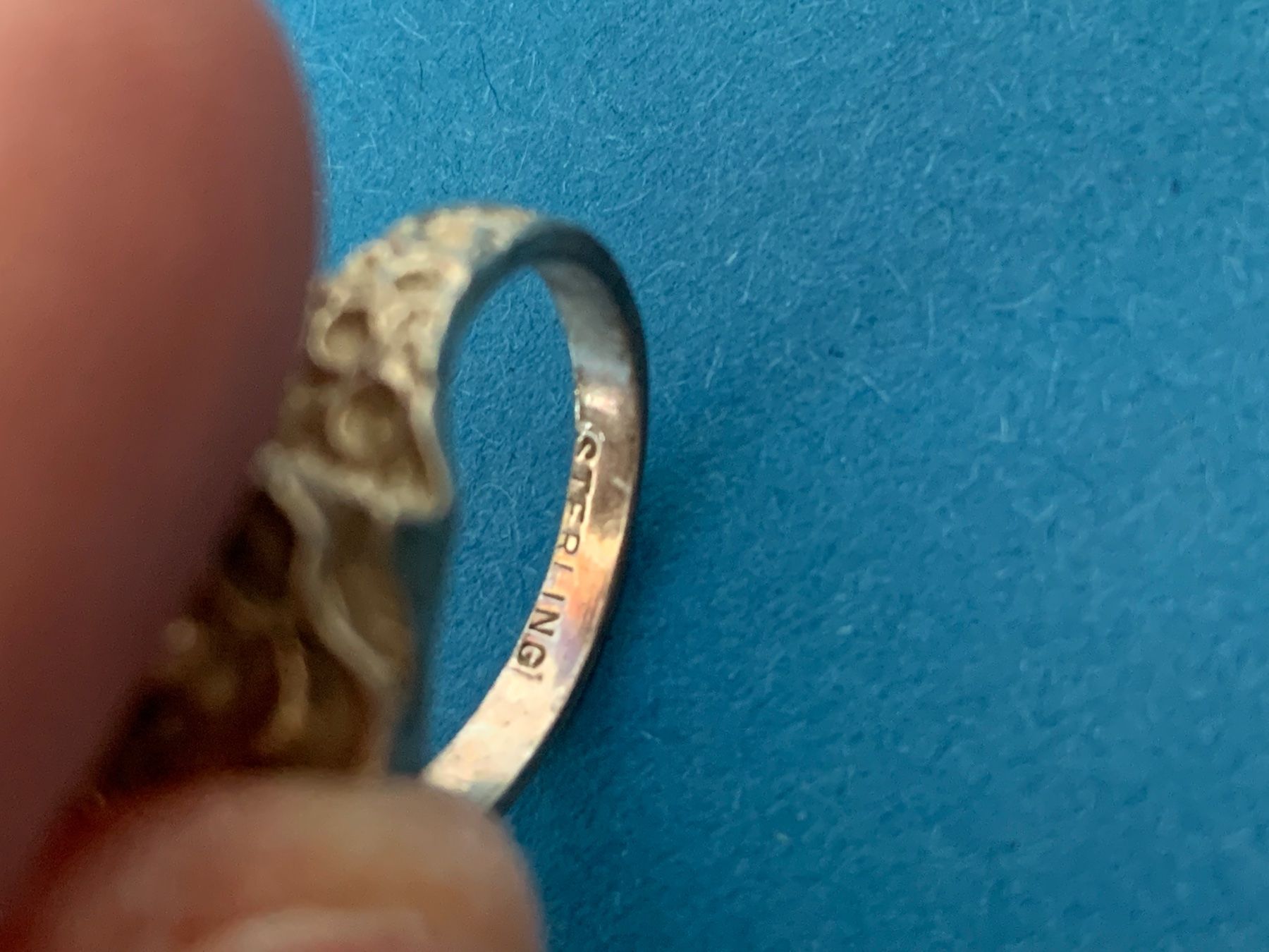 Anelli: Silberring ROSE sterling  (51) – Usato da Laufen venduto da belleskulptur 5
