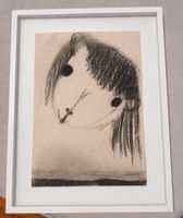 Leiko Ikemura – Ohne Titel (1997) – Original Kohlezeichnung