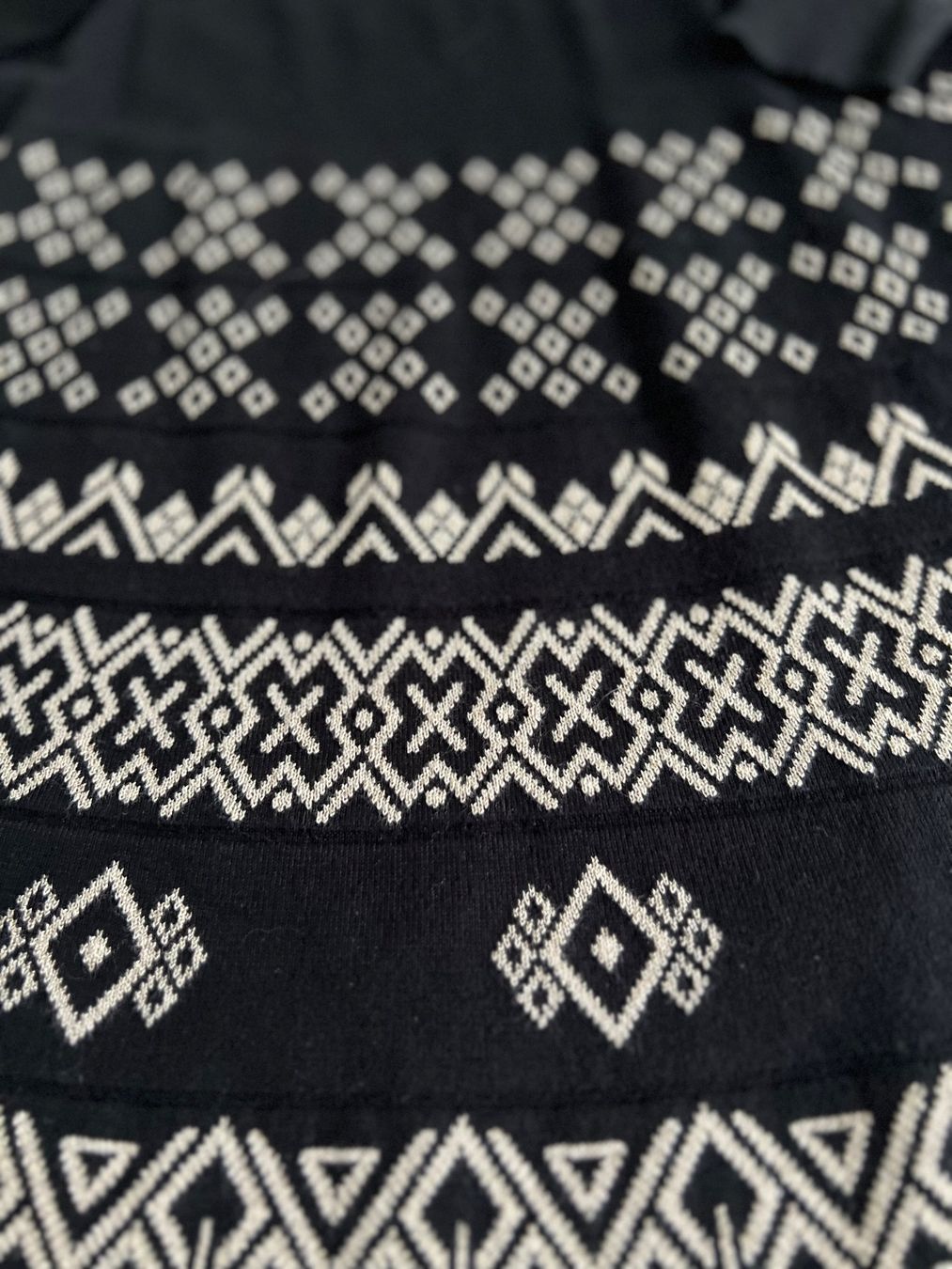 Vestiti: Schönes Strickkleid mit Muster, Gr. 36/38 – Usato da Ebmatingen venduto da Mistelu 1