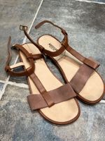 Rosarote Ledersandalen von Angulus, 34, fast neu