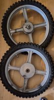 Piaggio Ciao, Si, Bravo Kompletträder 16 Zoll mit Stollenpne