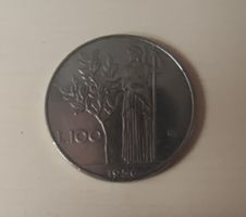 Seltene Italienische 100 Lire 1956 Münze 🇮🇹, Italien