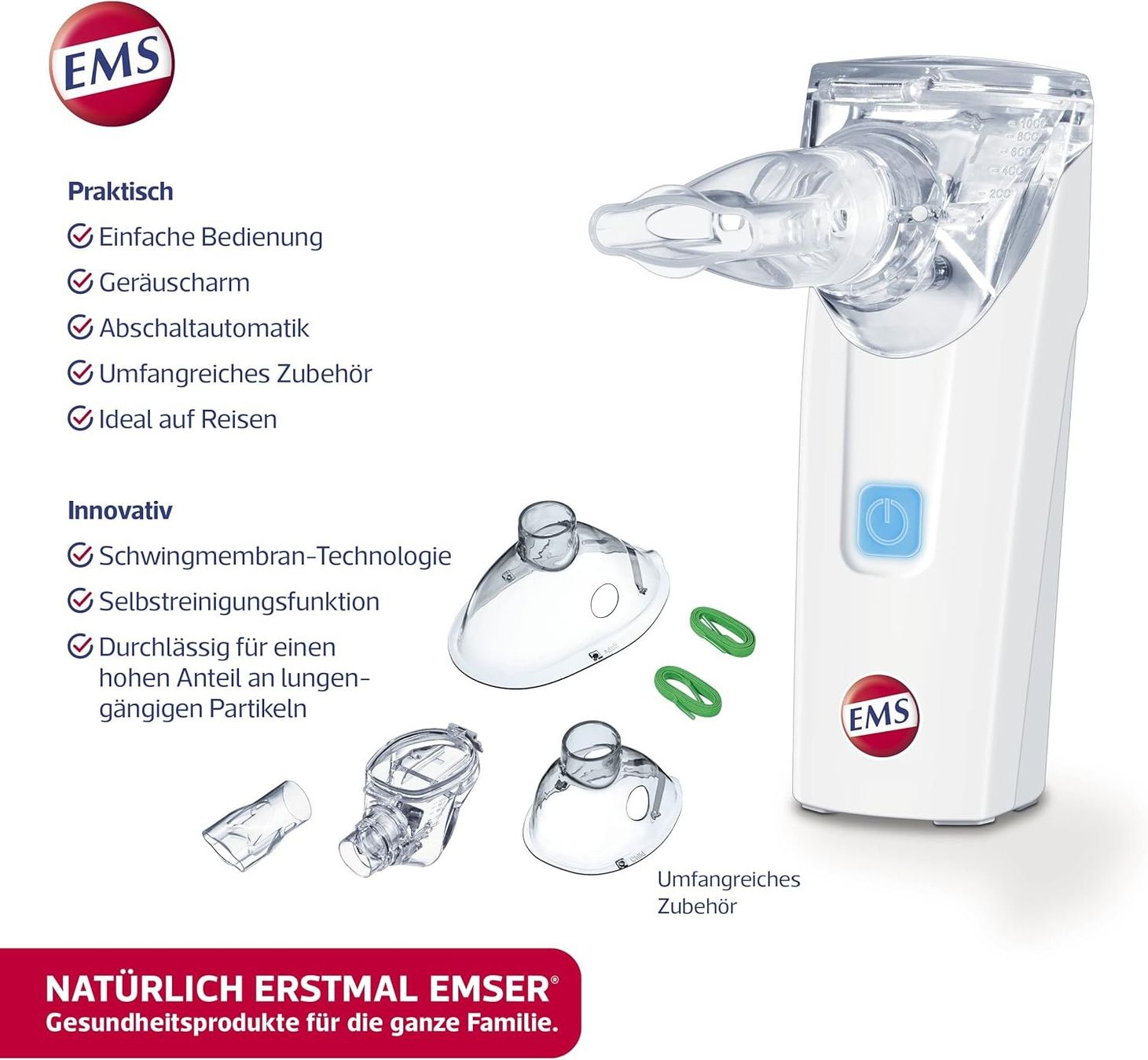 Attrezzature mediche: Emser Inhalator Compact – Nuovo e nell'imballaggio originale da Pfungen venduto da Buchenhecke77 1