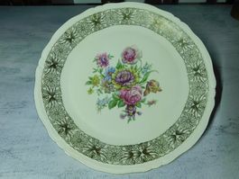 Bareuther Bavaria Porzellan Teller 1956er bis 1960er