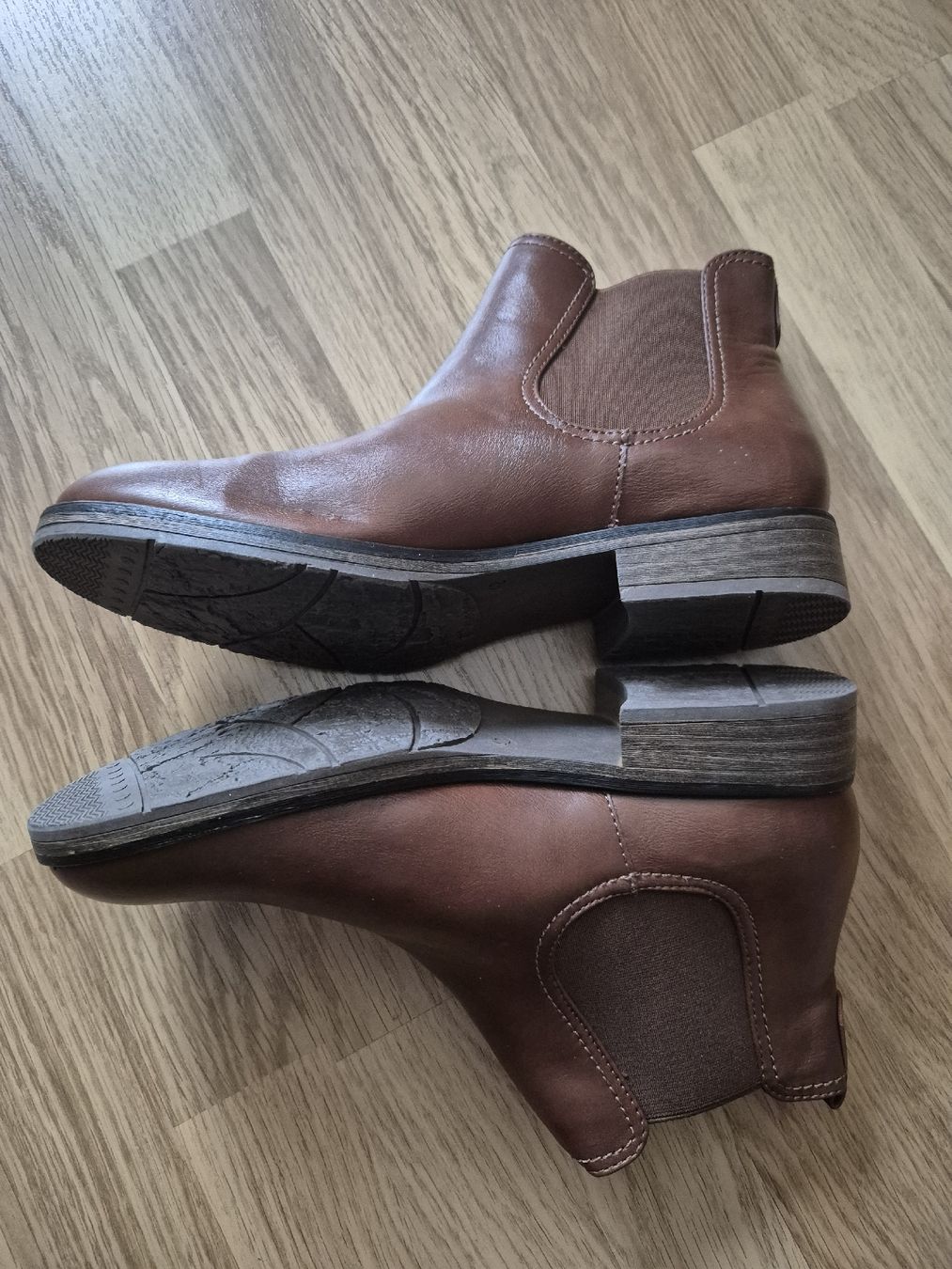 Scarpe da donna: Braune Stiefeletten Gr. 42 – Usato da Langenthal venduto da Polarisstern 3