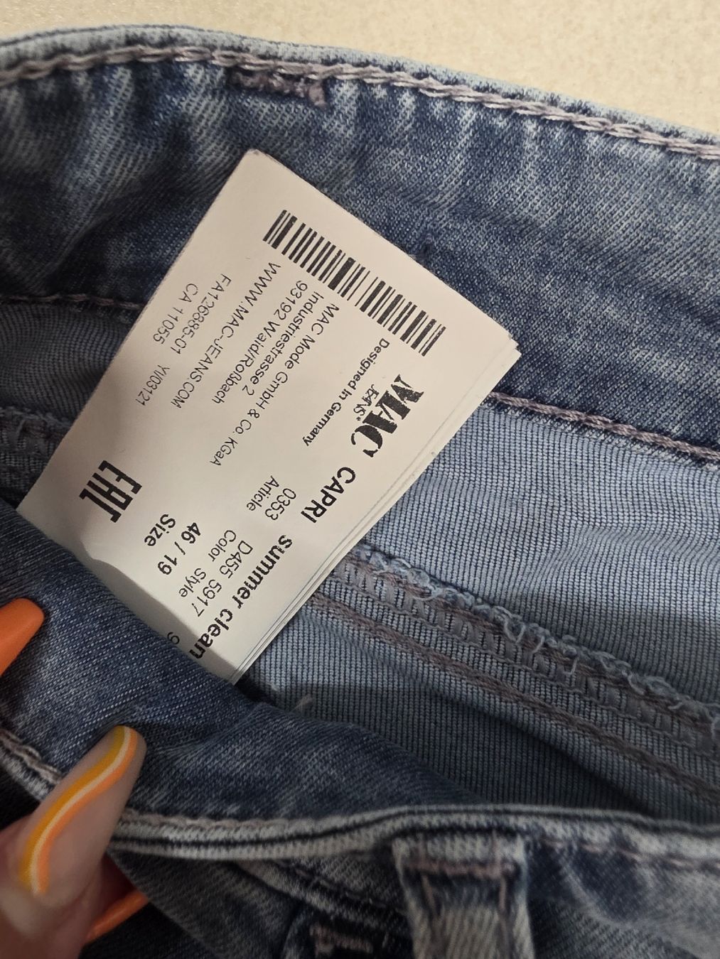 Jeans: Mac Jeans 42/44 – Nuovo (secondo la descrizione) da Berg TG venduto da lisboa.sky 2
