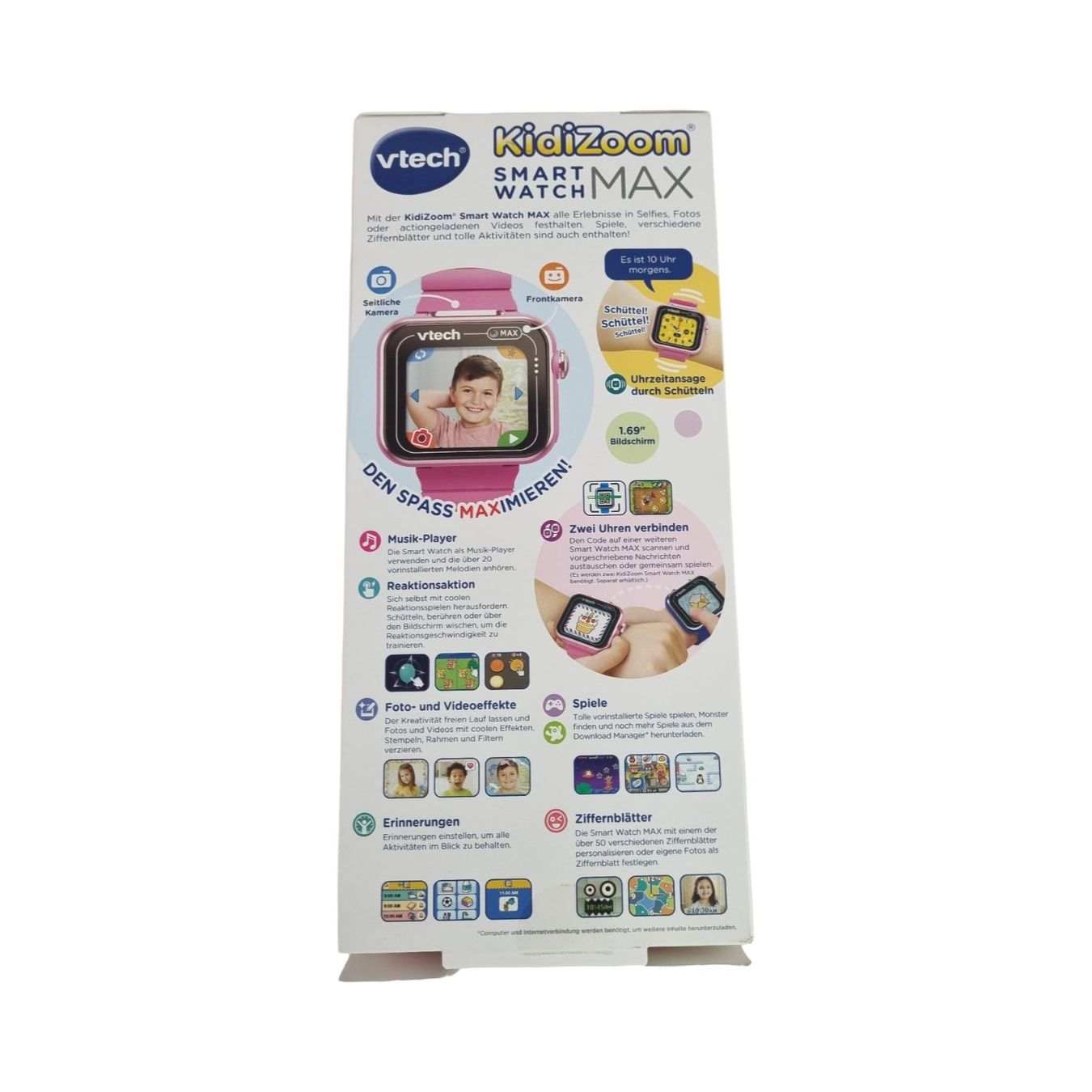 Vtech Smartwatch: VTECH Kidizoom SmartWatch Max – Nuovo (secondo la descrizione) da Wangen b. Olten venduto da Restwert_Wangen 1