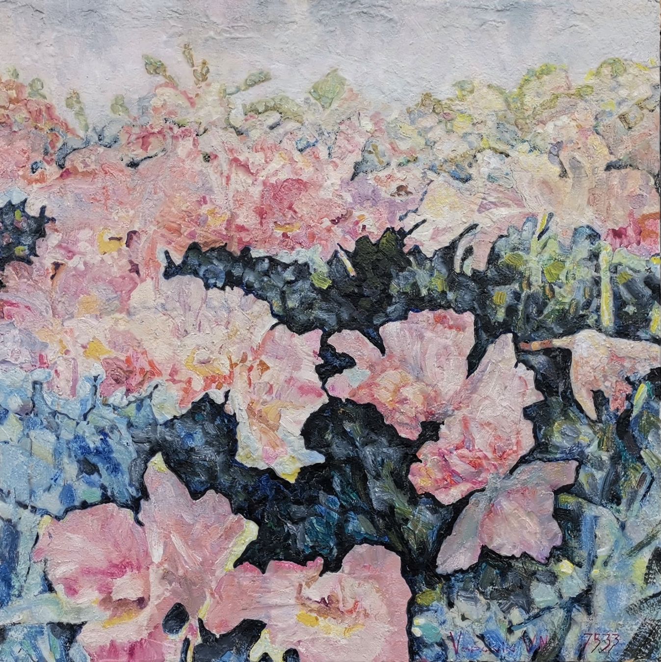 Dipinti: Blumen Gemälde – Nuovo (secondo la descrizione) da Zürich venduto da WVladimirrr