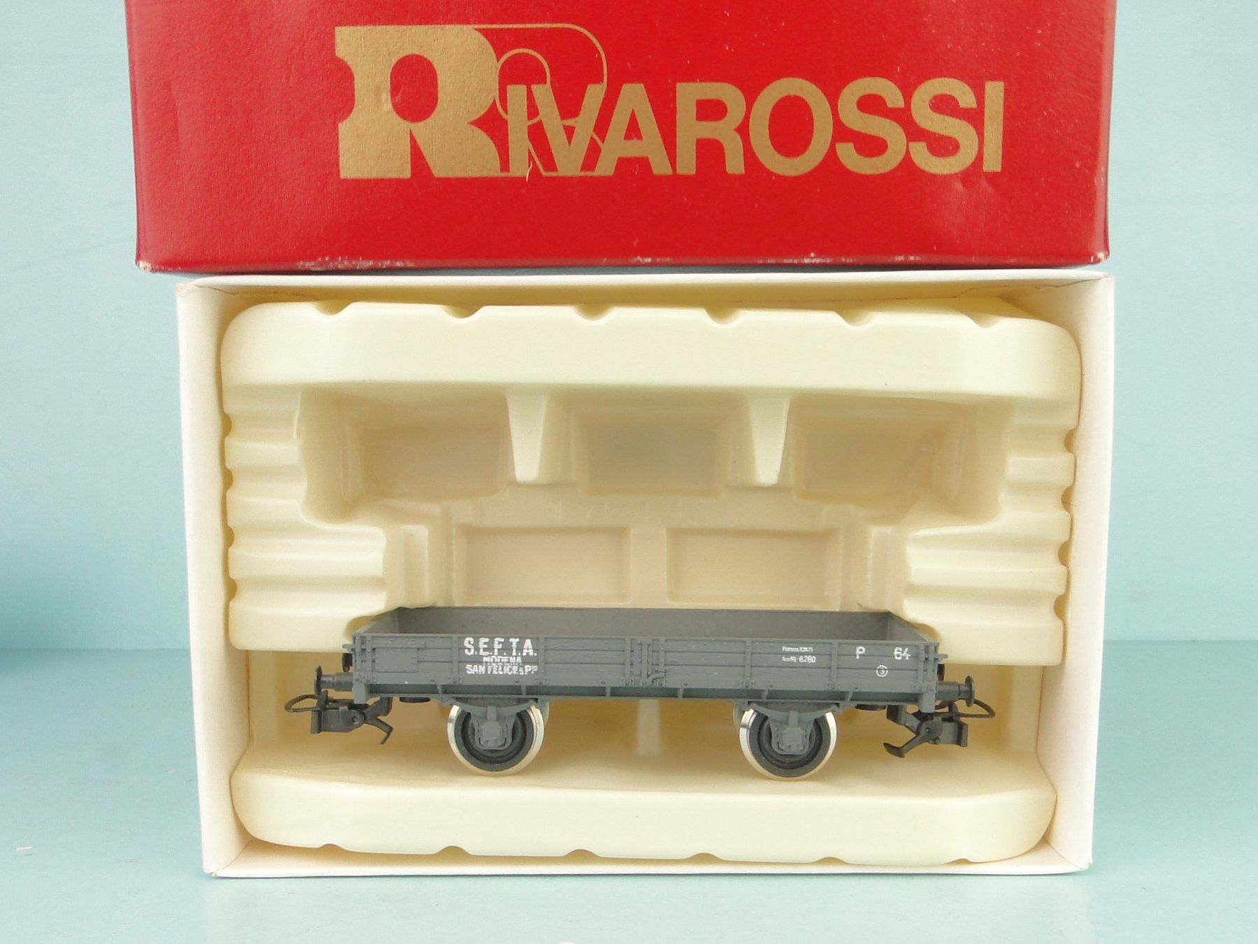 Rivarossi Modellini di ferrovie: Rivarossi 2085 Carro SEFTA NEU – Usato da Bülach venduto da cann11 1