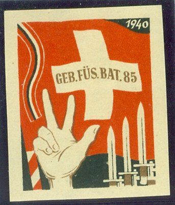 Tutti i francobolli: Geb Füs Bat 85 – Usato da Zürich venduto da yago-rot
