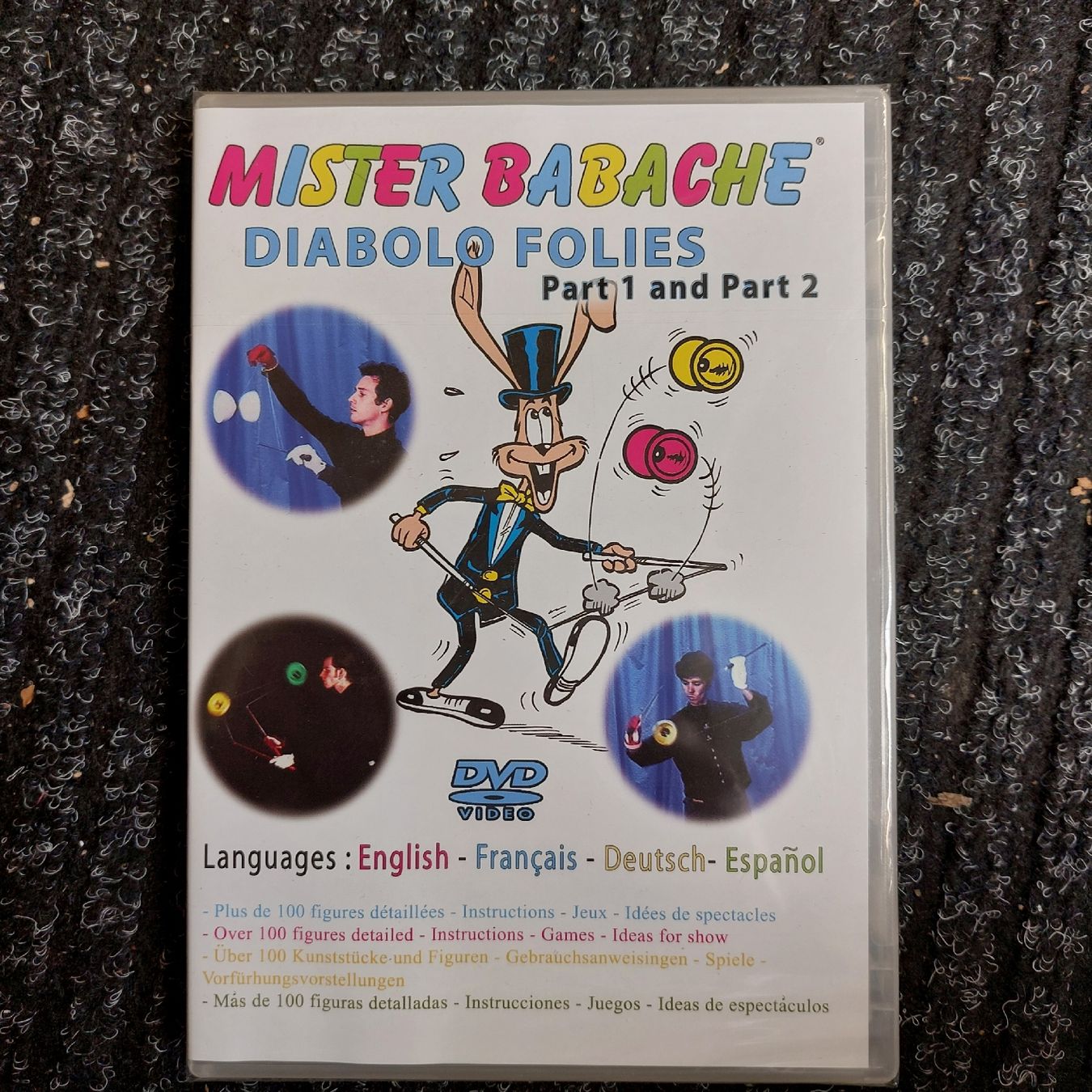 Tutti i DVDs: DVD Diabolo Anleitung Mr. Babache – Nuovo e nell'imballaggio originale da Suhr venduto da sluuurp